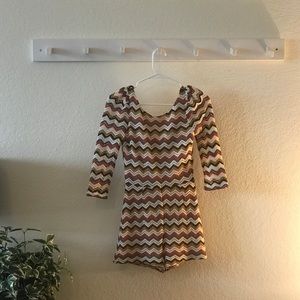 Chevron romper